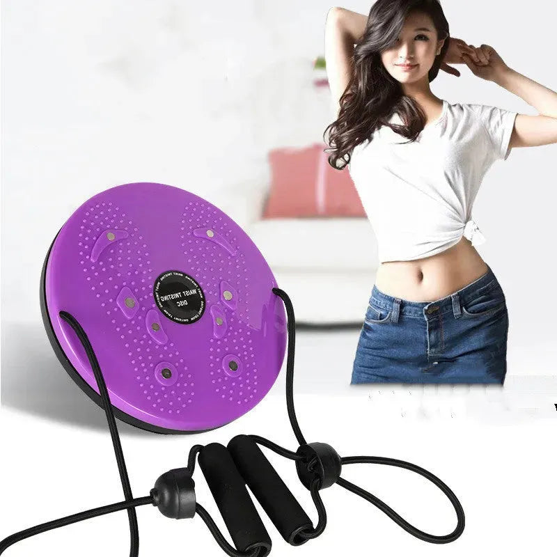 Magnet Foot Massage With Single Fitness Device Home Slimming Waist Twister - Bellarte Enchanté Magnet Foot Massage With Single Fitness Device Home Slimming Waist Twister